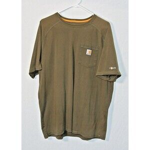 Carhartt T-Shirt Men’s 2XL Relaxed Fit Pocket Logo Tee Force